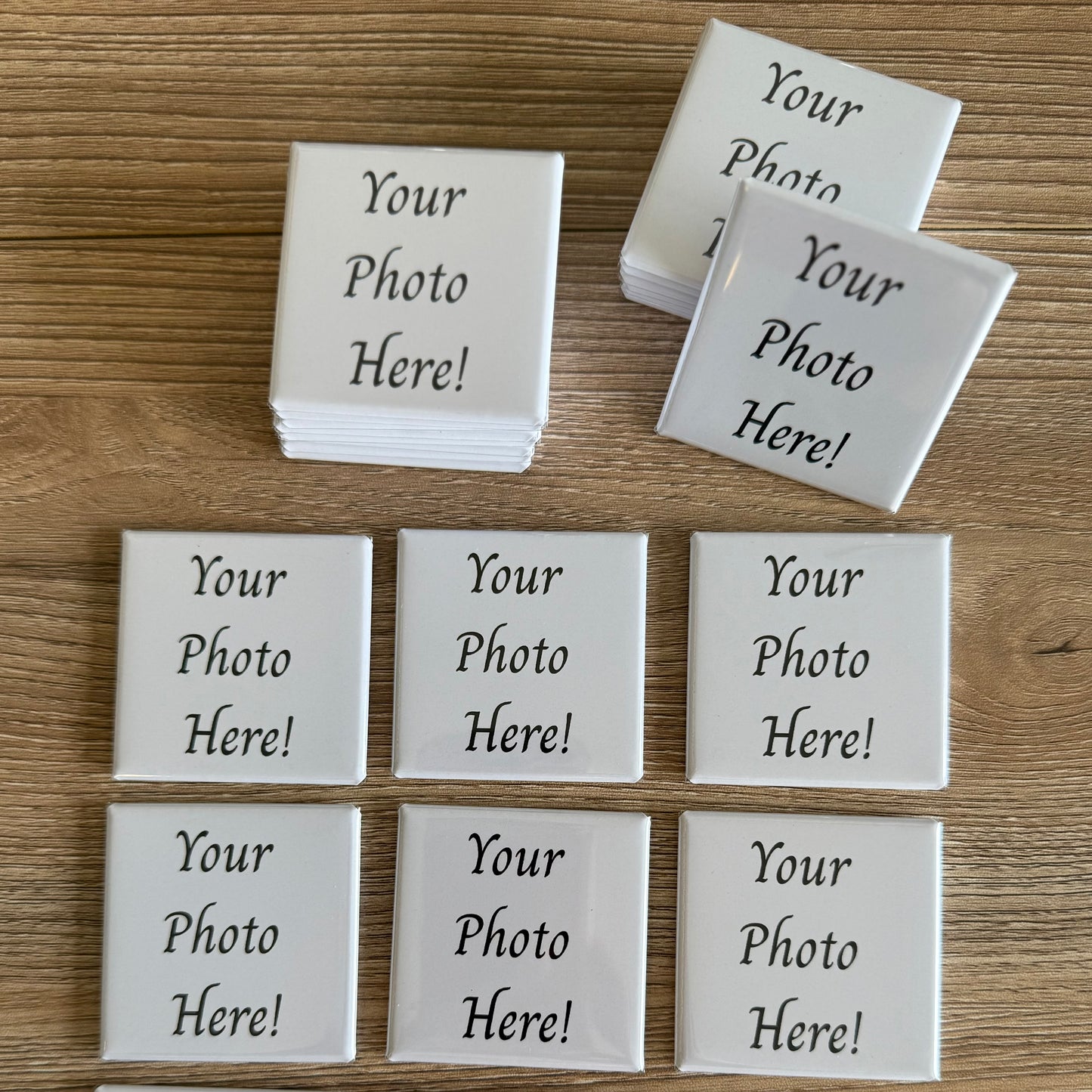 Set of 12 - Custom Photo Magnets